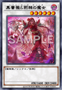 黒薔薇と荊棘の魔女