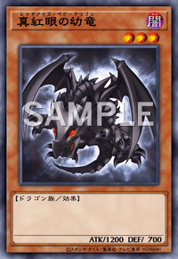 真紅眼の幼竜