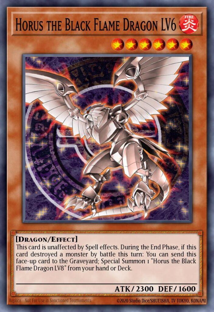ホルスの黒炎竜 LV６ SOD-JP007
