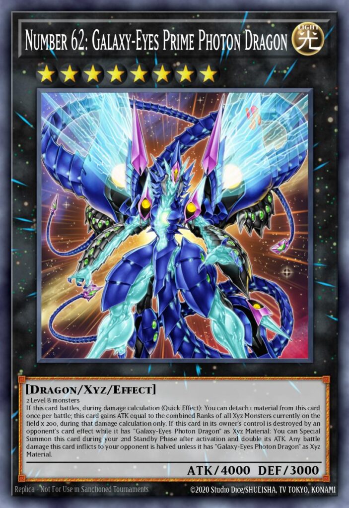 No.６２ 銀河眼の光子竜皇 QCCP-JP058