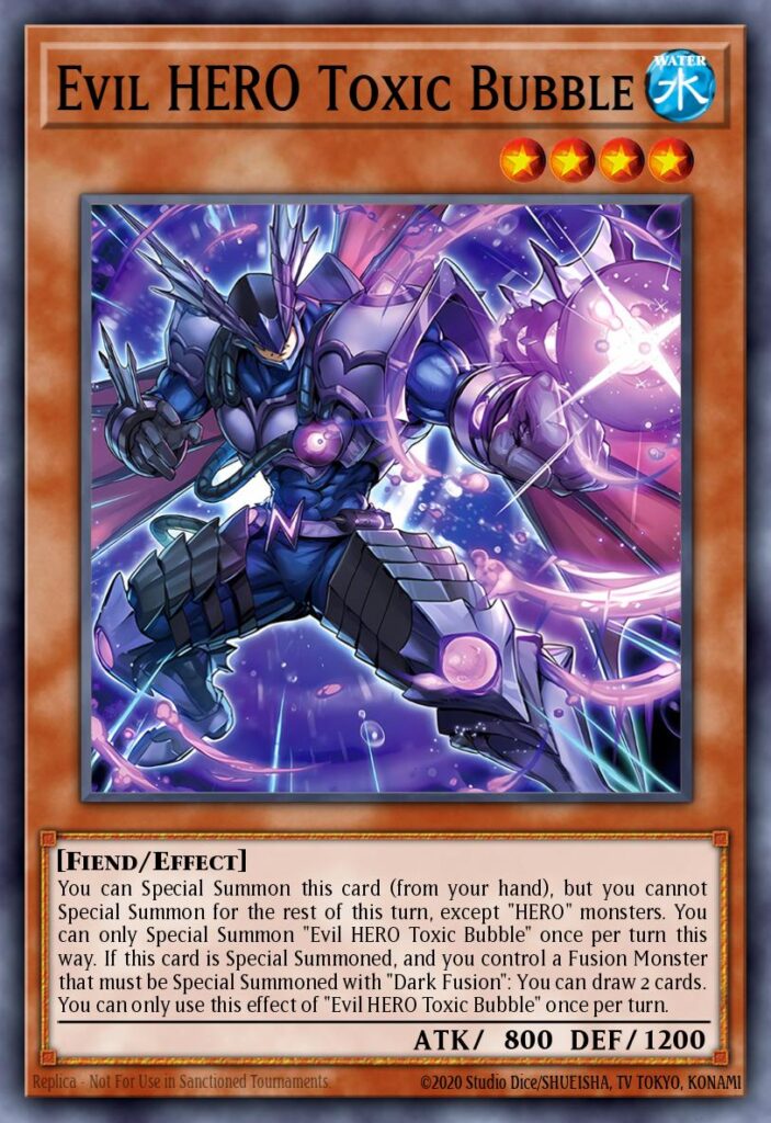 E-HERO トキシック・バブル