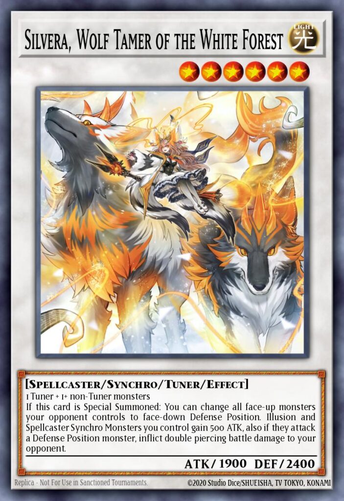 白き森の魔狼シルウィア INFO-JP038