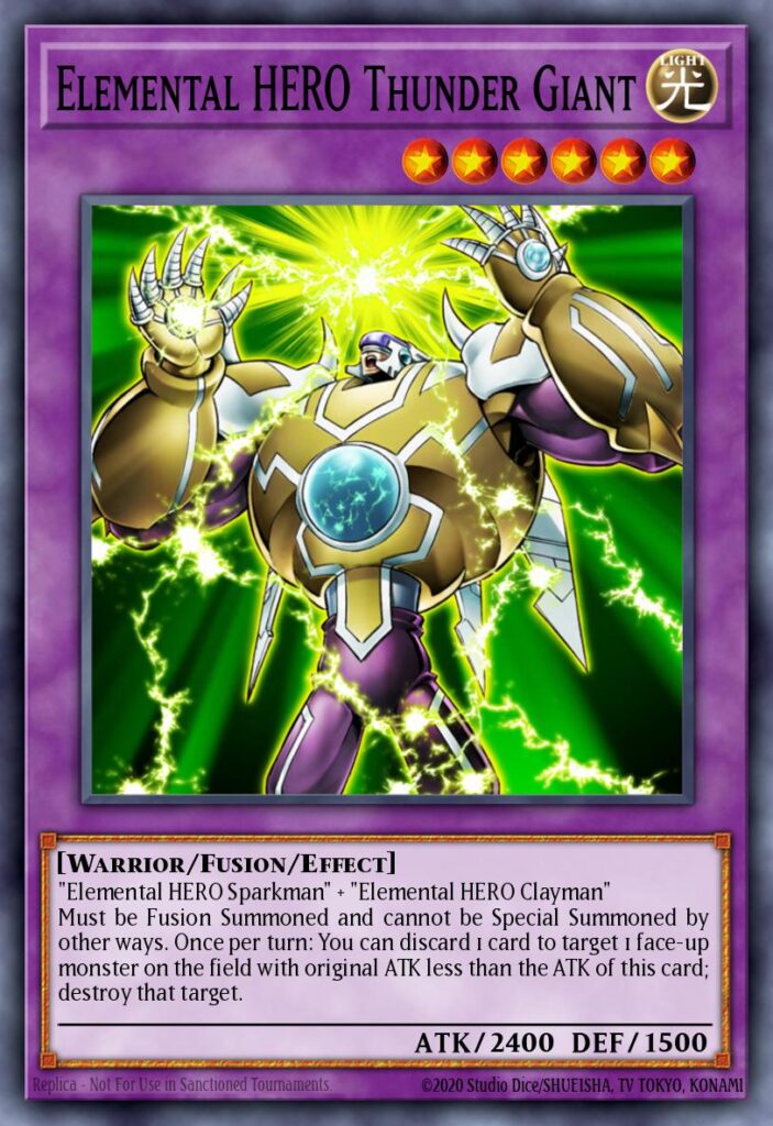 E・HERO サンダー・ジャイアント